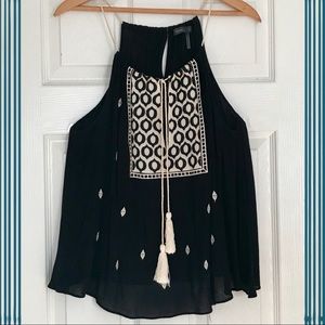 {Stitch Fix: THML} Embroidered Spaghetti Strap Top